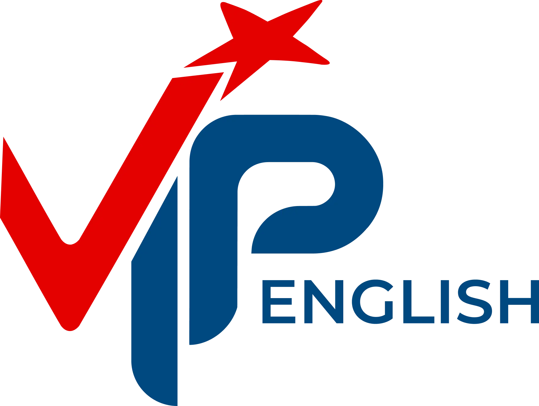 VIP English Logo